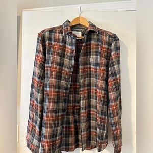 Denim and flower flannel